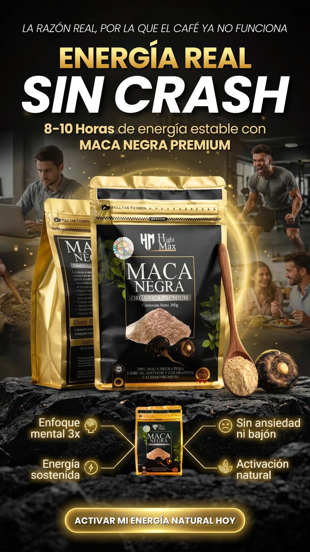 Maca Orgánica Premium