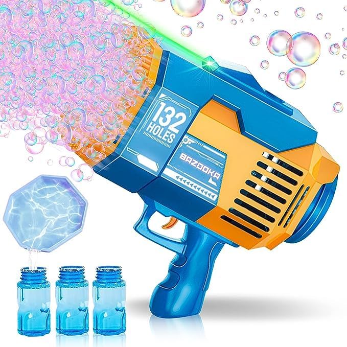 Pistola de Burbujas de 132 Agujeros