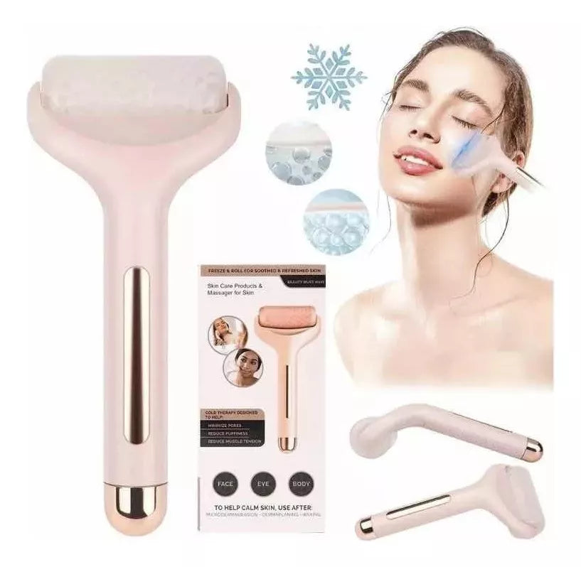 Rodillo de Hielo Facial