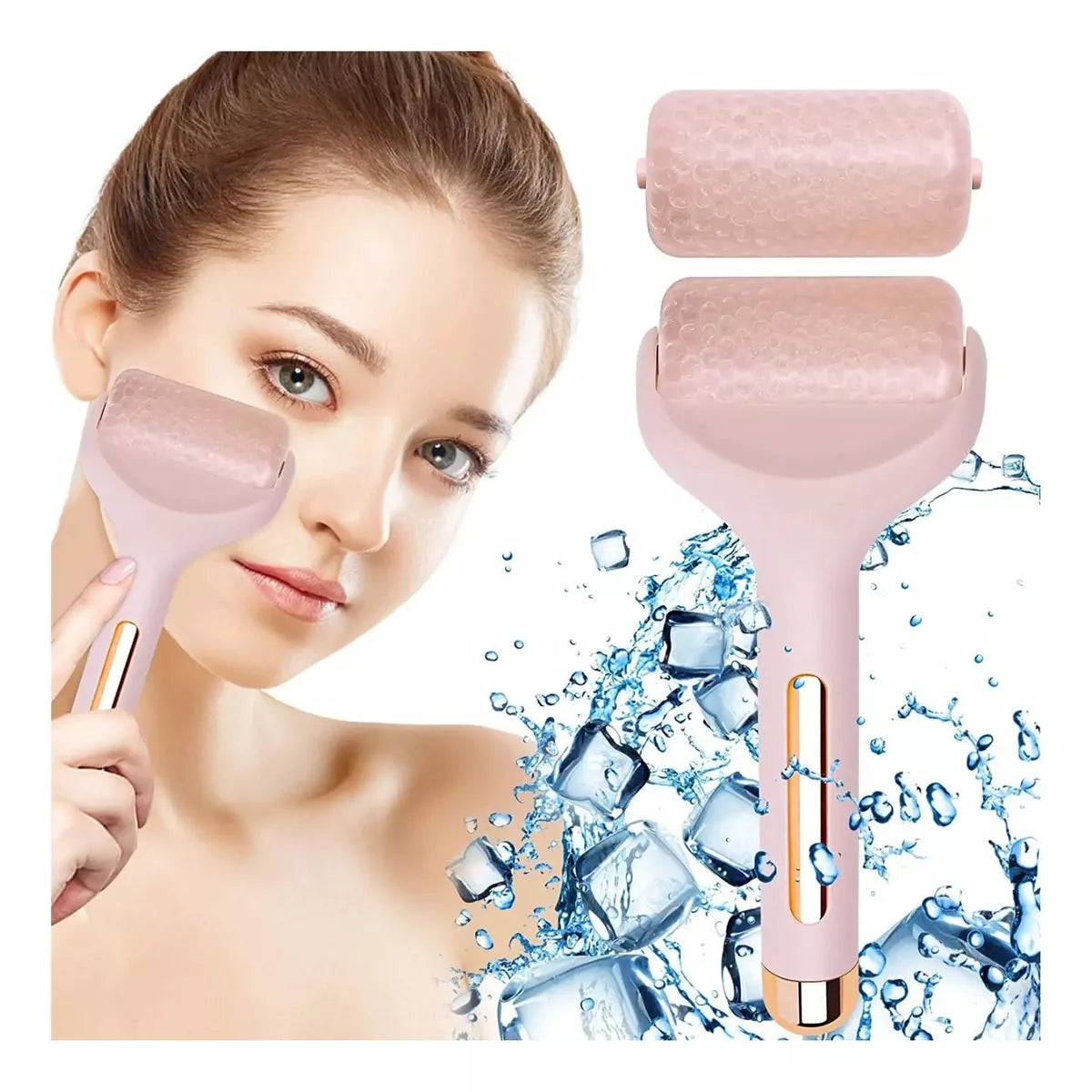 Rodillo de Hielo Facial